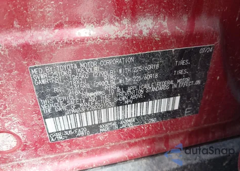 2024 Toyota Rav4 Prime Se из США, поврежденный, VIN JTMAB3FV2RD221530